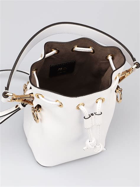 White Fendi Bucket bags and bucket purses for Women 